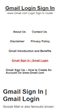 Mobile Screenshot of gmailsigninlogin.com